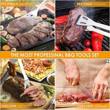 21 Pieces Complete Grill Accessories Kit