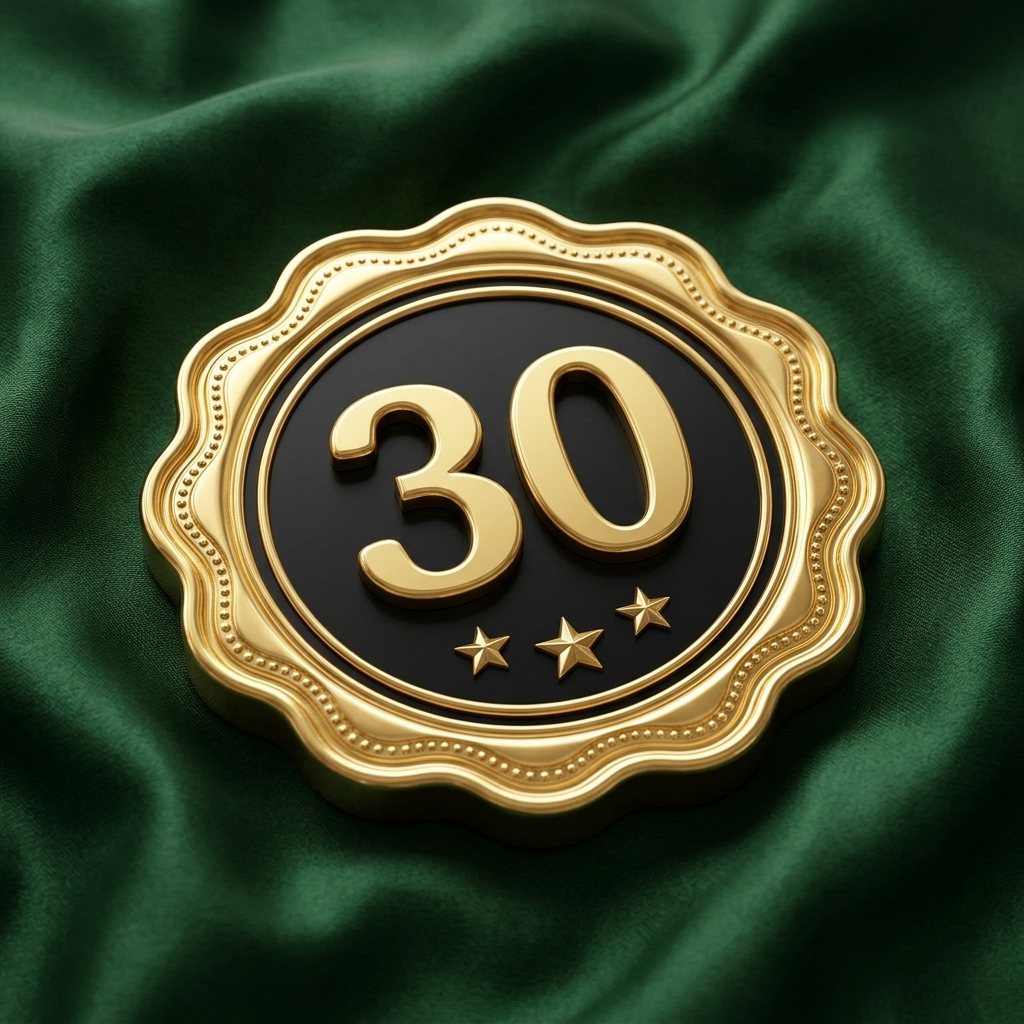 Sello de 30 días de garantía